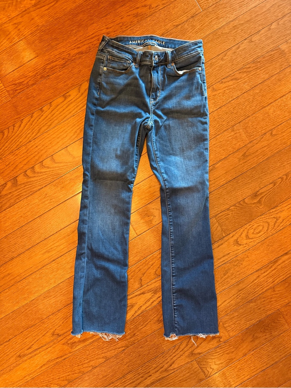 American Eagle Outfitters Dark Blue Flare Jeans